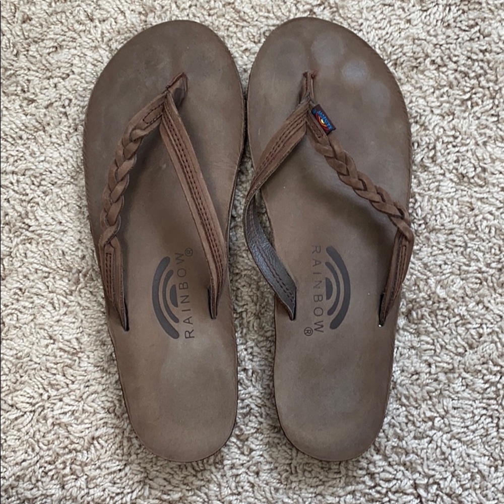 Rainbow Sandals size 7